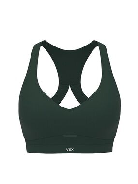 VSX Power Green Incredible Max Sports Bra Size 34DD NWT